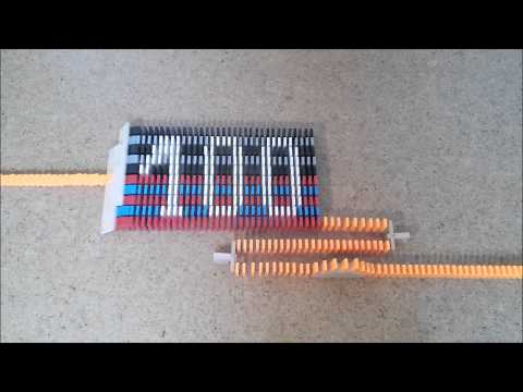 Domino 100 Subscriber special (Over 3,000 Dominoes) | Mr. Perfect