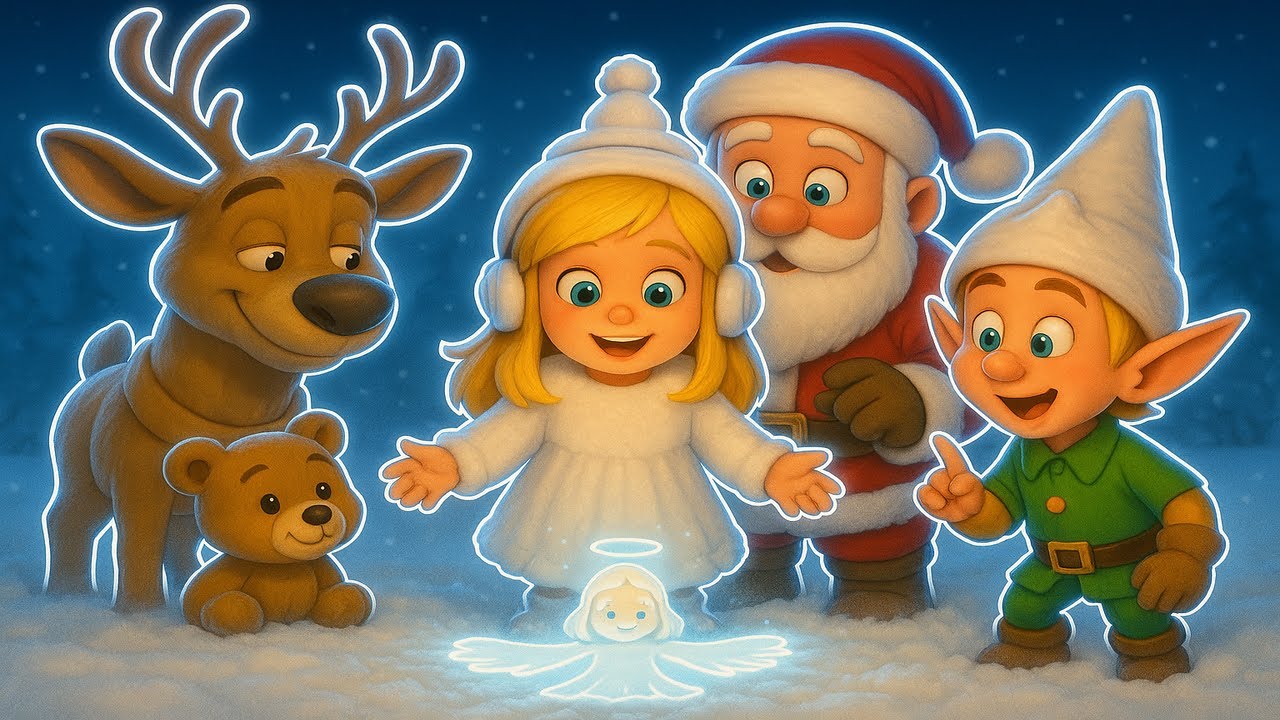 The Snow Angel That Disappeared – Lumi’s Magical Winter Mystery ❄️👼