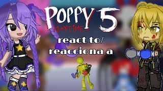 Poppy Playtime React Toreacciona A Player Chapter 5