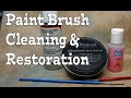 Miniature Paint Brush Cleaning & Maintenance