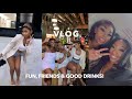 VLOG - A WHOLE LOT OF ENJOYMENT! LOVE ISLAND PARTY + DRINKS + FRIENDS| LISAAH MAPSIE