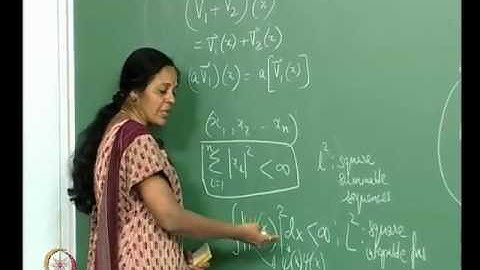 Mod-01 Lec-02 Linear Vector Spaces - I