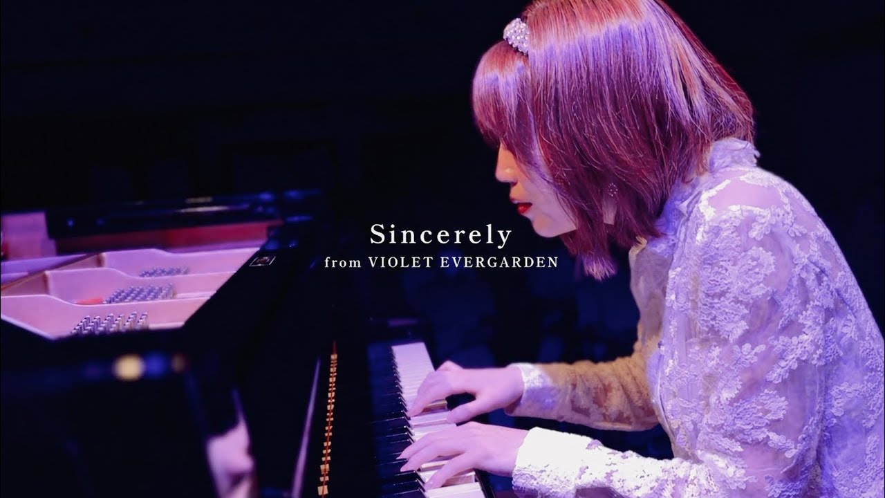 「Sincerely / TRUE」ヴァイオレット・エヴァーガーデン OP🪻VIOLET EVERGARDEN【Piano arrange】