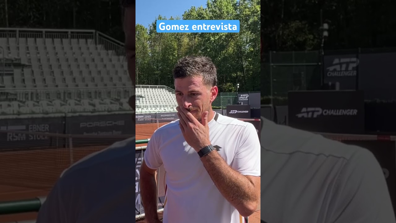 Entrevista a Federico Gómez tras su victoria en la primera ronda del Bonn Open contra Max Schoenhaus