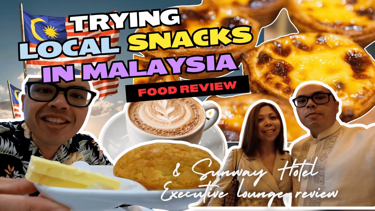 Snacks in Malaysia 🇲🇾  White Coffee & Executive Lounge Adventures! | Oriental Kopi