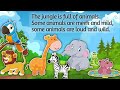 Story in english  esl  moral stories  jungle animals  abc kids world