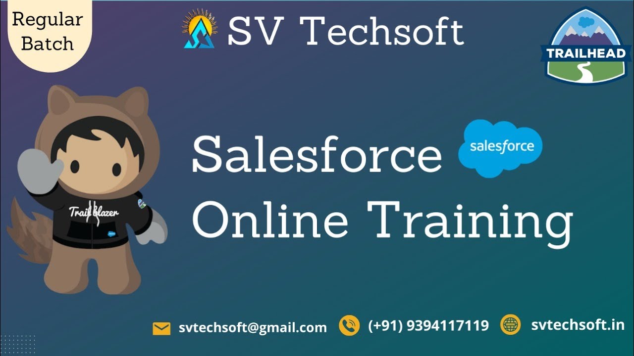 Salesforce Online Training from SV Tech Soft - YouTube