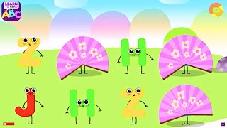 Learn to Read with Bini ABC Games: Finding the Pair of Letters for Toddlers | Episode 7 screenshot 2