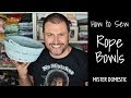 How to Sew Rope Bowls with Mister Domestic