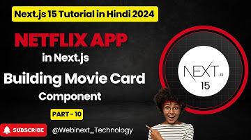 #31|PART-10| Building Movie Card Component in Next.js | Netflix App in Next.js | Next.js 15 in Hindi
