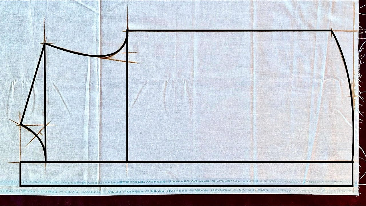 Shirt cutting | Men's shirt perfect cutting easy method | best shirt cutting method