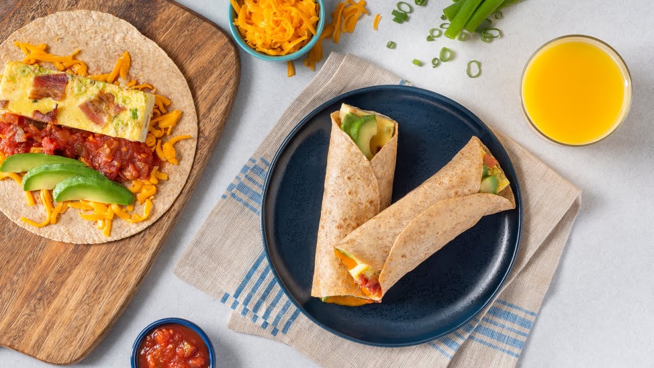 Protein Packed Breakfast Burritos 24g Protein Recipe Mission Foods