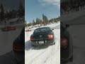 This wintery track is 'snow' problem for this Pagani and Bentley