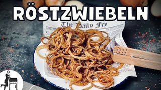 Knusprige Rostzwiebeln Besser Als Gekauft Die Frau Am Grill Youtube 
