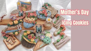 11 Beautiful  Mother´s Day Cookie Decorating | Satisfying Cookie Decorating with Royal Icing