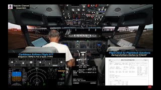 American Airlines Flight  | X-Plane 12 | Zibo Mod | Flightdeck Solutions | Home cockpit | 737NG
