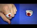 Origami Akatsuki Ring | How to Make a Paper Akatsuki Ring Naruto | Easy Origami ART Paper Crafts