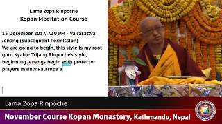 20171215 1930 LZR Kopan November Course Part1 with TRANSCRIPT