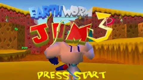 EarthWorm Jim 3D - Intro (Nintendo 64 - 1999)