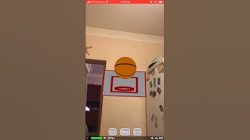 AR basketball game demo