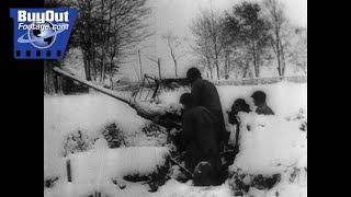 Mud and Snow Slows Allied Advance on the Western Front, 1944 by Buyout Footage Historic Film Archive 152 views 3 months ago 1 minute, 36 seconds