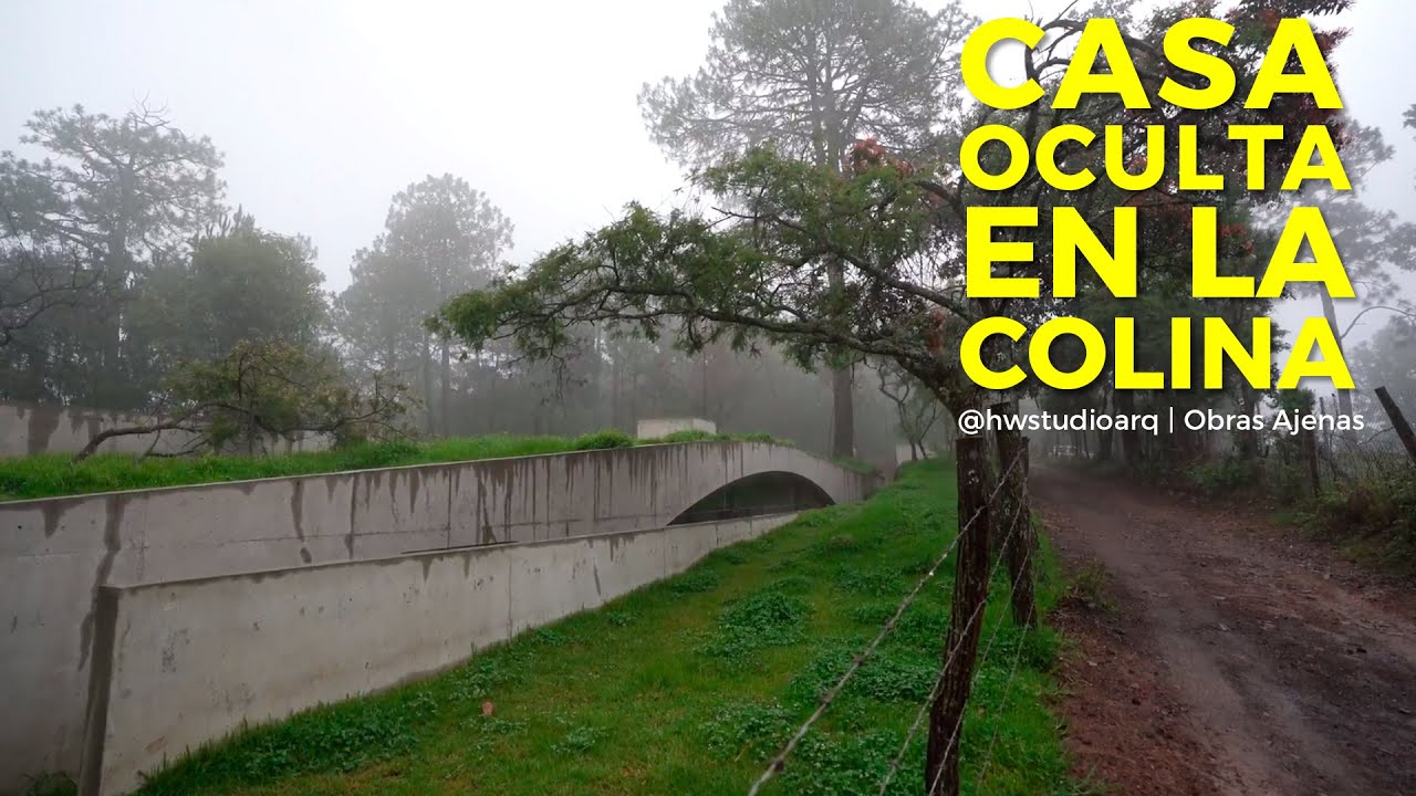 CASA BUNKER de hormigón BAJO TIERRA | @Hw studio