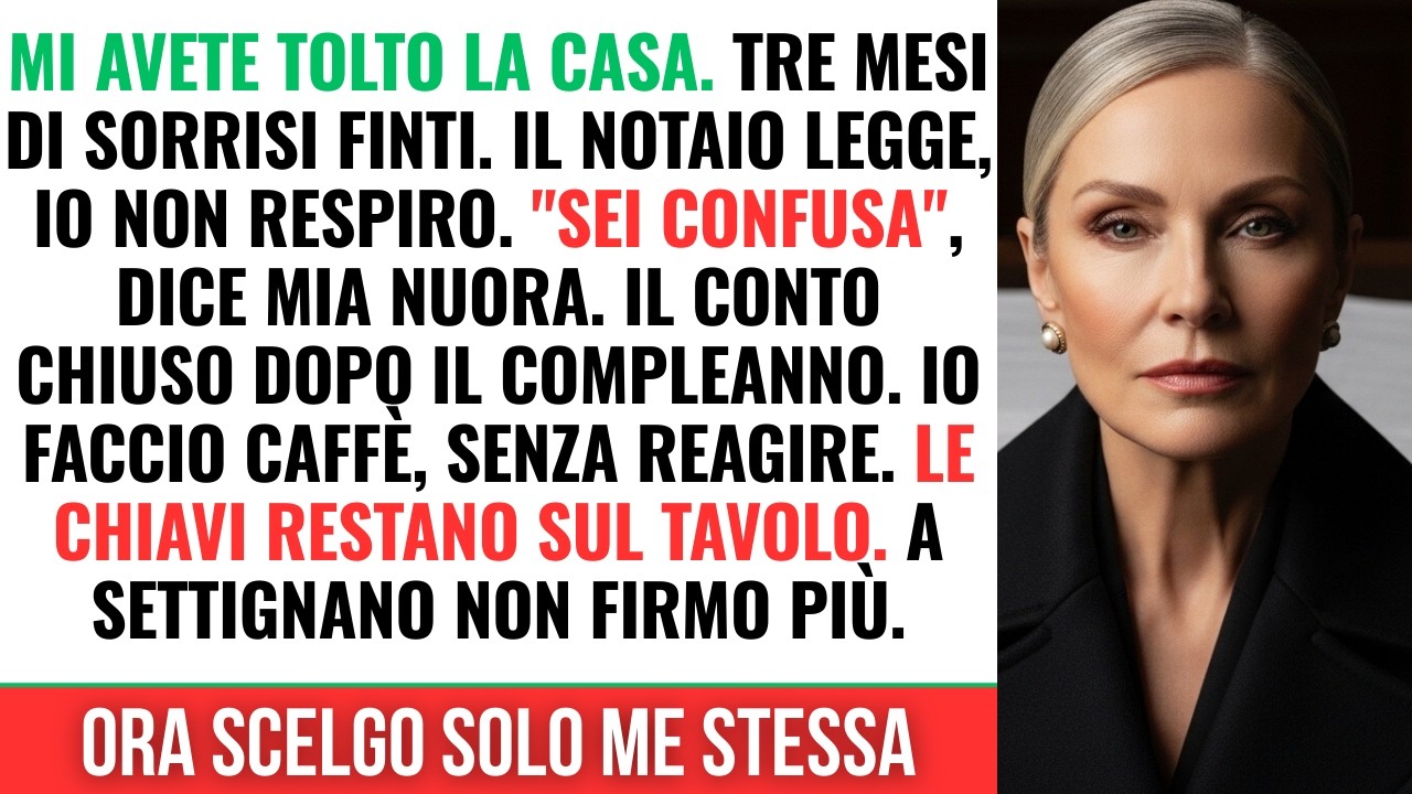 I miei figli hanno cambiato le carte prima la casa, poi il conto… e ora vogliono ancora altro