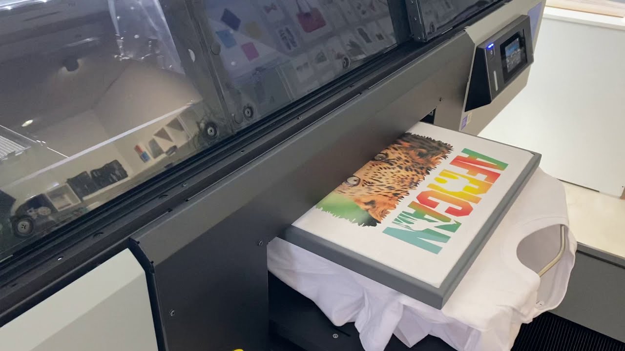 Štampa majice za 20 sekundi - Epson F3000 za serijsku proizvodnju