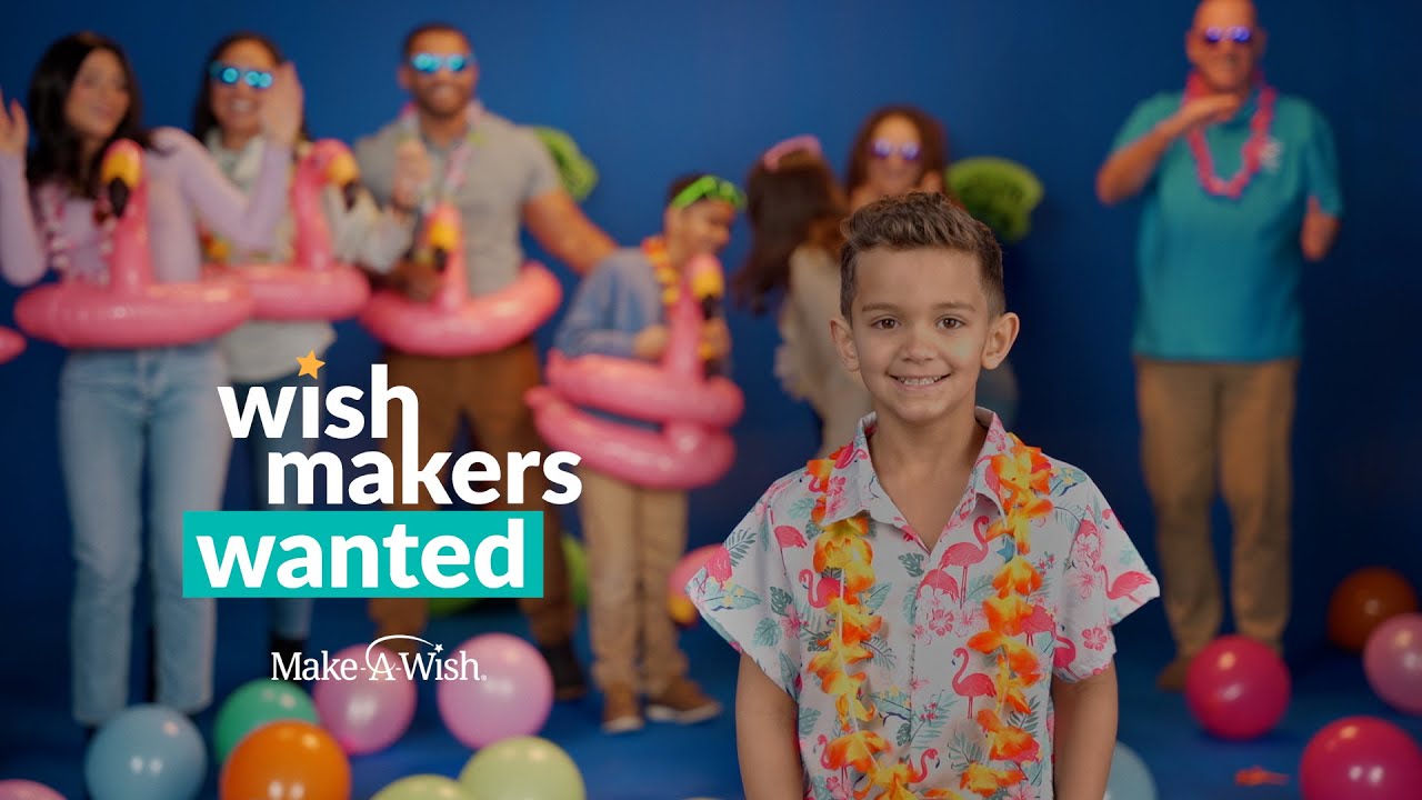 WishMakers Wanted a WishMaker this World Wish Month 30 YouTube