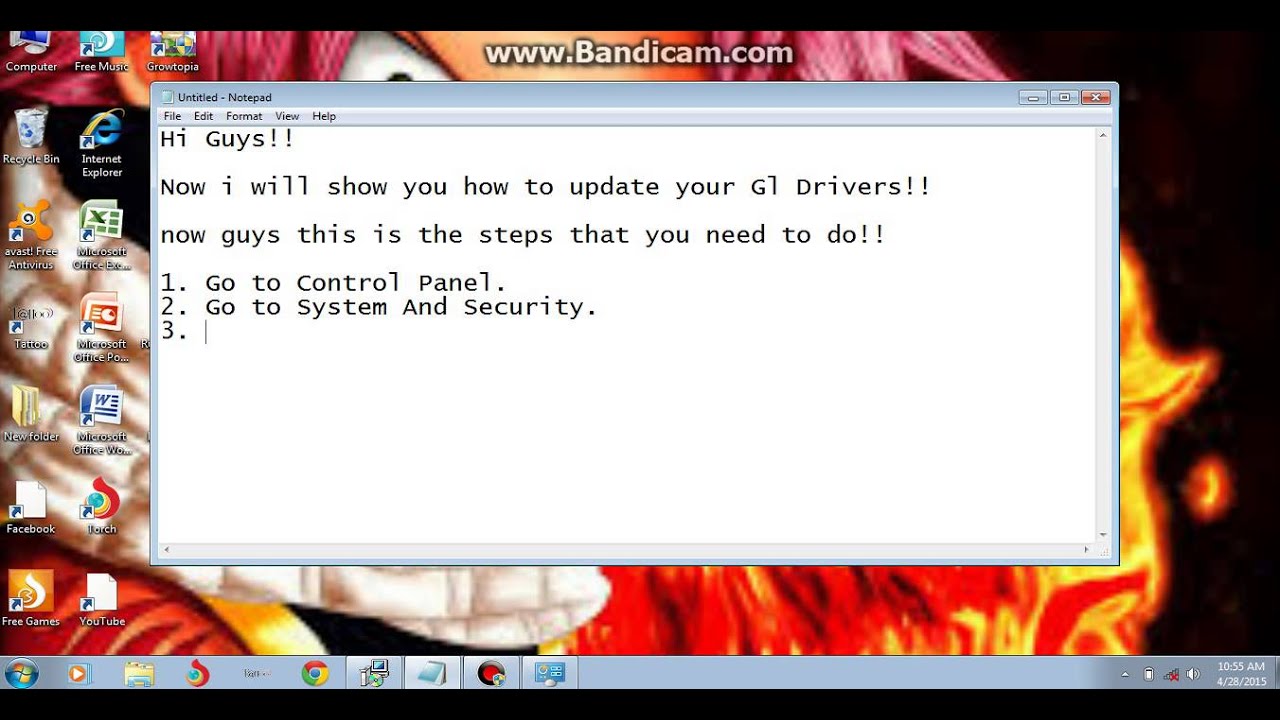 How TO U pdate Gl Drivers.... - YouTube