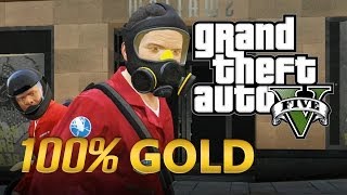 GTA 5 - O Golpe à Joalheria - Abordagem Esperta Walkthrough (GTA 5 100% Gold Medal)