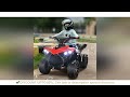 Kids Electric Car, 6V Toddler ATV  Ride-On Toy, 4-Wheel Battery Powered Motorbike for Kids 1-6 Years