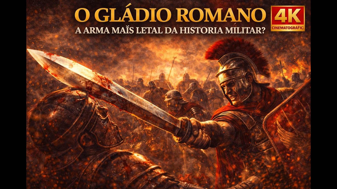 O GLÁDIO ROMANO: A Arma Mais Letal da História Militar? | 4K Cinematográfico