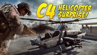 Battlefield 4 - C4 Helicopter Surprise!