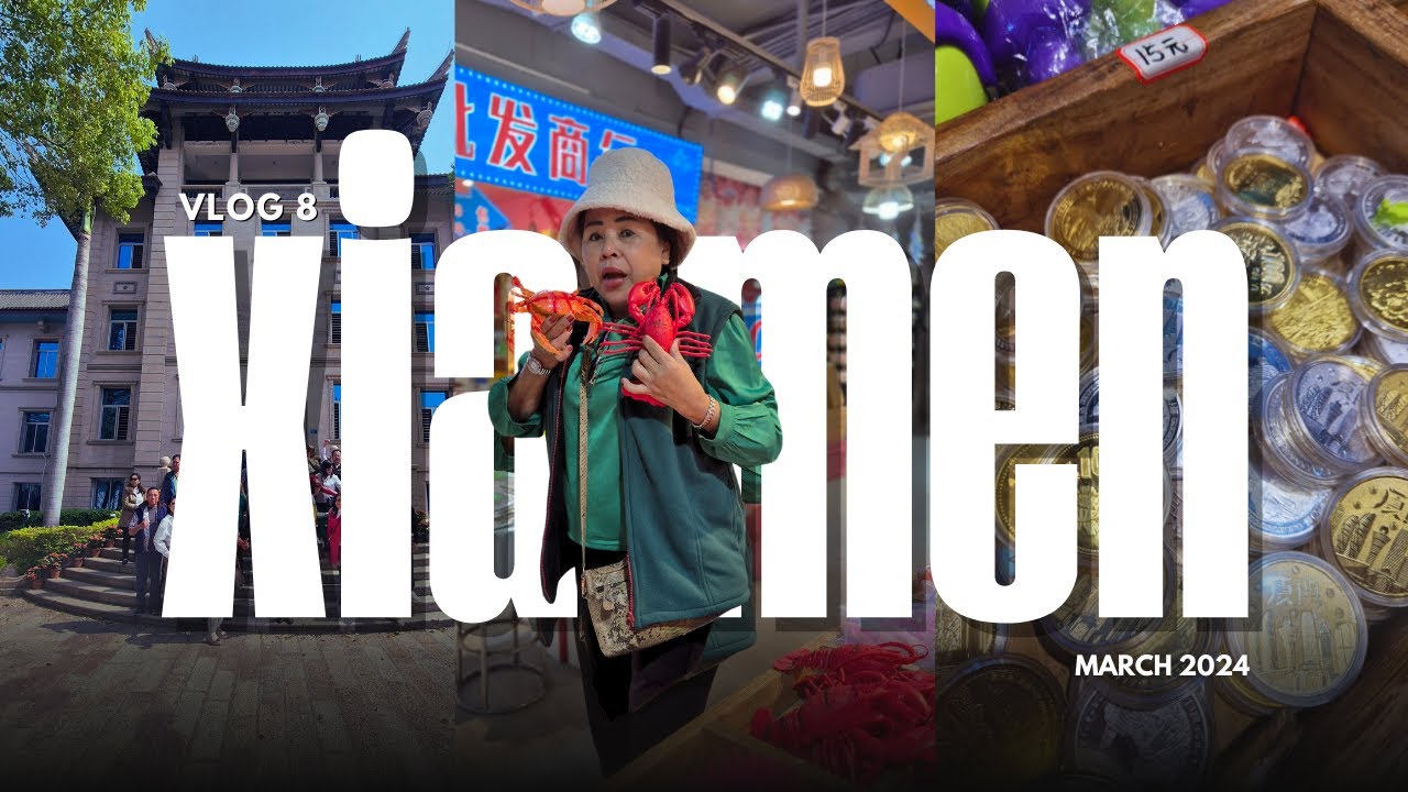 City Walk Xiamen: Sekolah, Museum & Jalur Gunung ke Laut | Day 8 / Vlog Awi