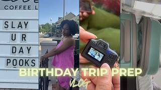 21st birthday trip prep | Packing, Friend Date, Taco Bell Mukbang, Learning Financial Literacy | A.E