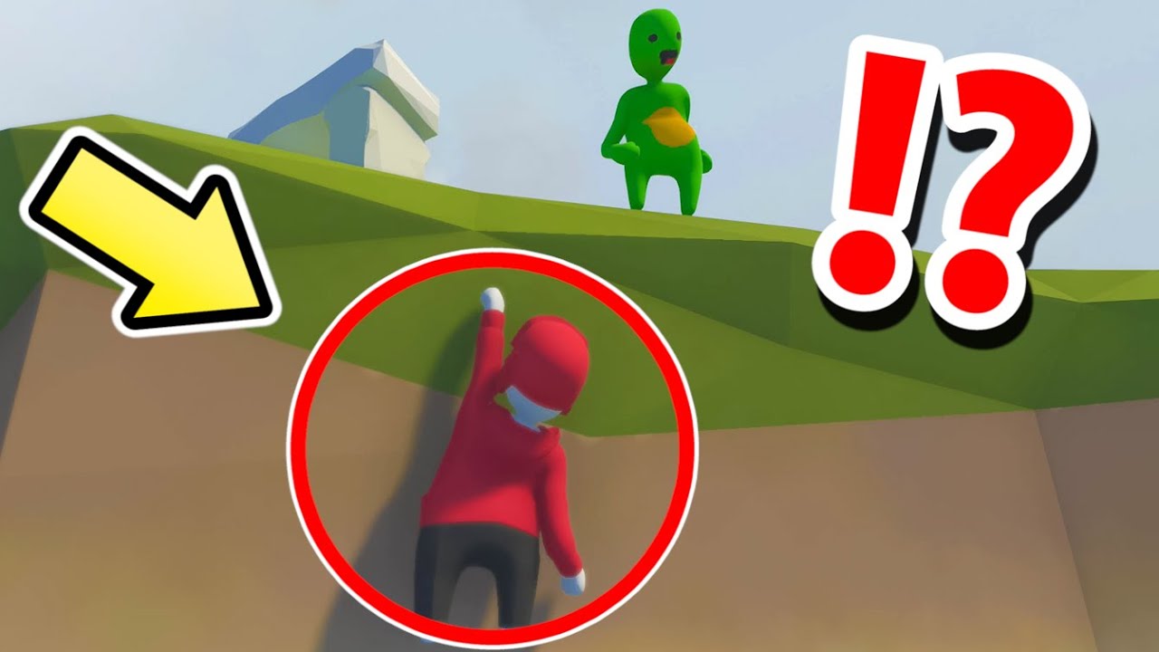 世界一の脱出ゲーム中にドッキリ【Human: Fall Flat】