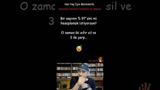 43 Zihinden İşlemler Bir Sayının %97Sini Hesaplamak Için Önce Sayıyı 3Ile Çarpmalısın