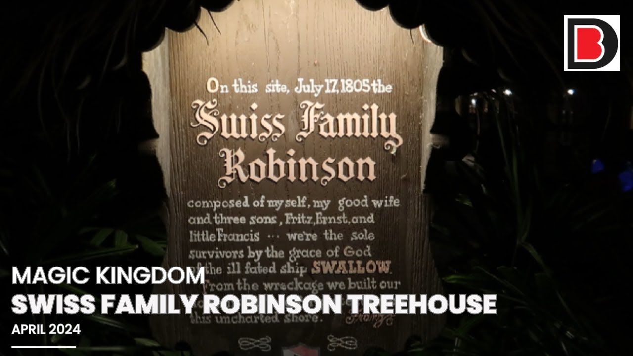 Swiss Family Robinson Treehouse Full Walk-Through | Magic Kingdom ...