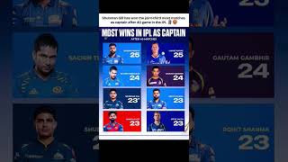 🔥 Most Wins in IPL as Captain After 40 Matches! 🔥|| #shortfeed #viralvideo #cricket