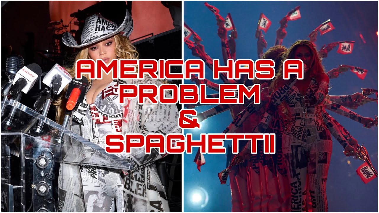 BEYONCÉ - AMERICA HAS A PROBLEM/SPAGHETTII - COWBOY CARTER TOUR STUDIO ...