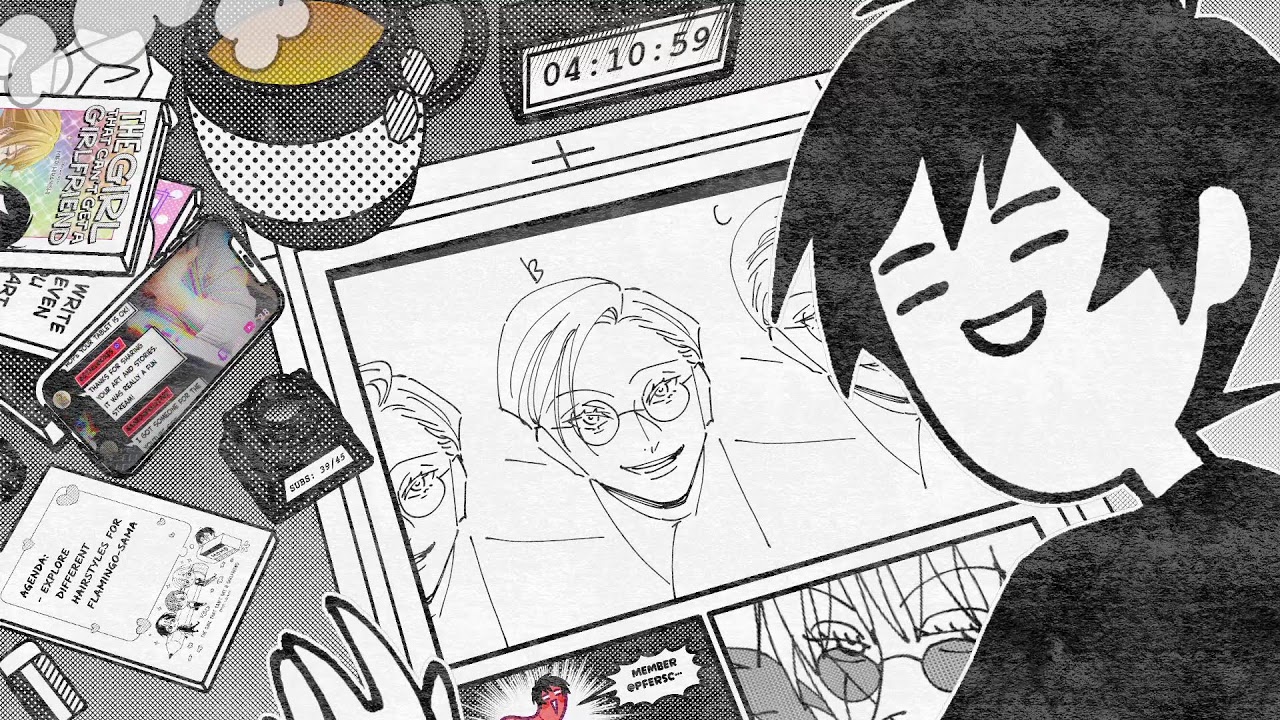 [JAPANESE MANGAKA] BRAINSTORMING DIFFERENT HAIRSTYLES FOR MY MAIN CHARACTER 💇💈 | MANGA, Q&A