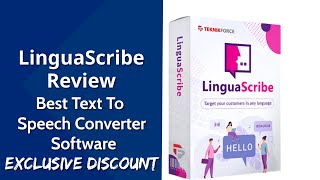 LinguaScribe Review | Best Text-To-Speech Converter Software