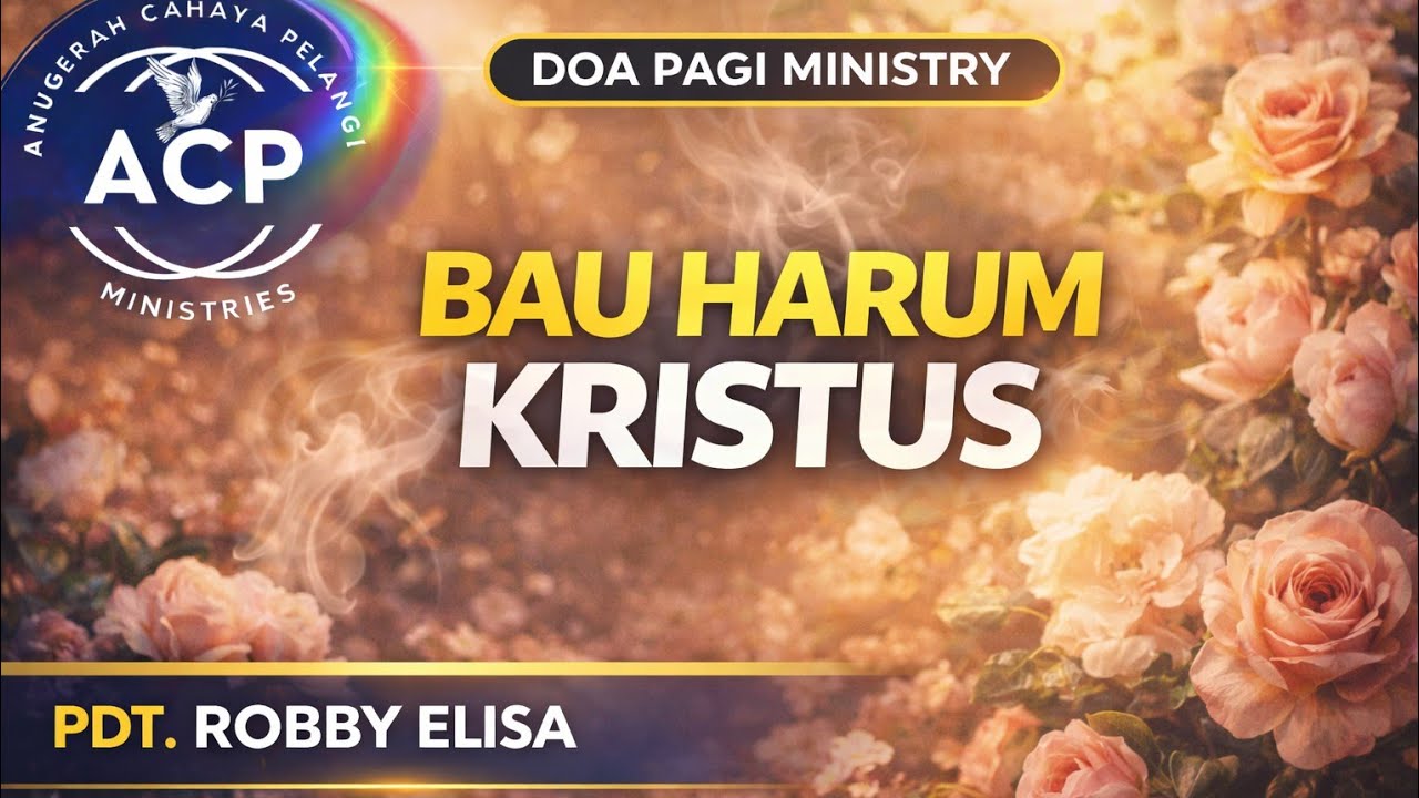 BAU HARUM KRISTUS - IBADAH DOA PAGI - PDT ROBBY ELISA