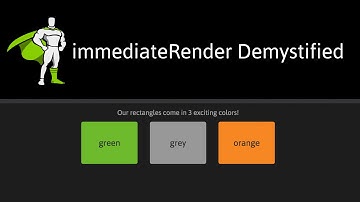 immediateRender demystified