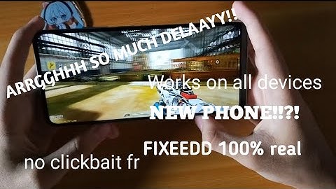 How to fix gyroscope delay in Codm/Call of Duty Mobile, PUBG. Works on all devices