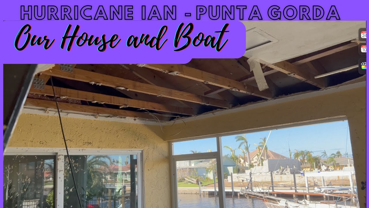 Hurricane Damage Our House