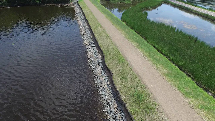 Completed Embankment at Taylors Falls