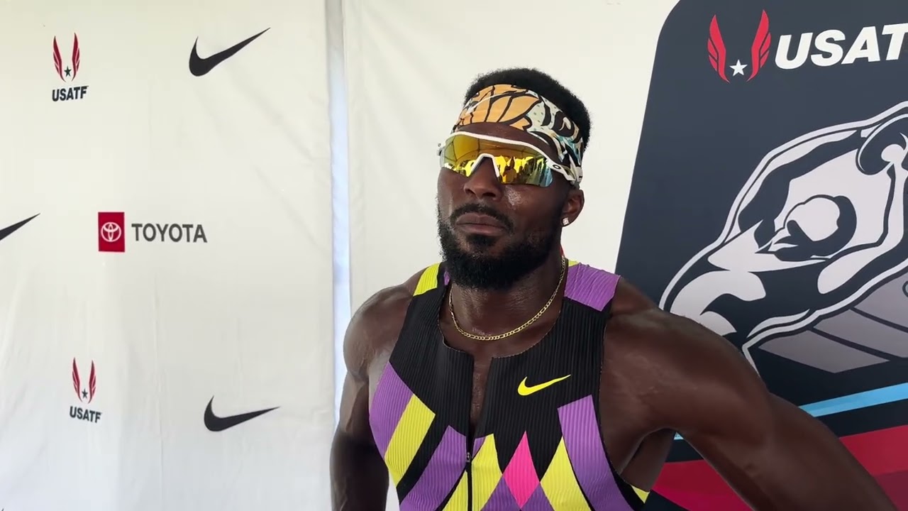 Kenny Bednarek On Mindset Entering 2026 U.S. Championships, Wins 100m Prelim In 10.04