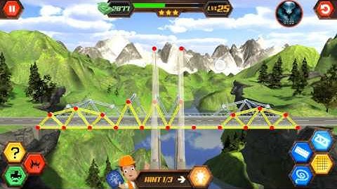 Bridge Construction Simulator 3d Level 25